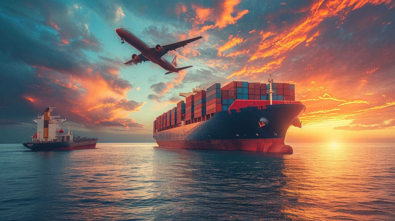 Logistics (Plane, Container Ship)